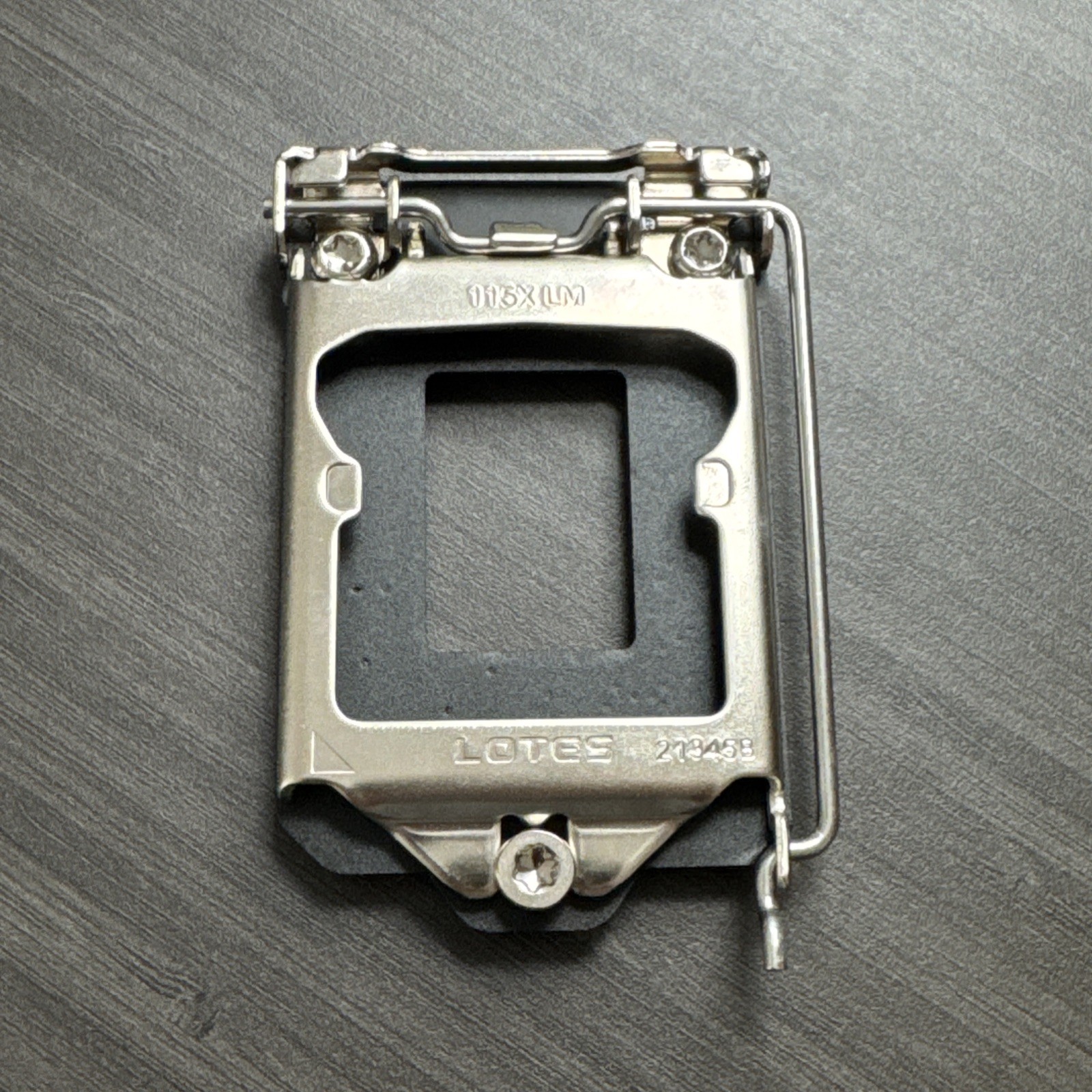 Intel CPU Mounting Socket Bracket Silver CPU LGA 115X LM
