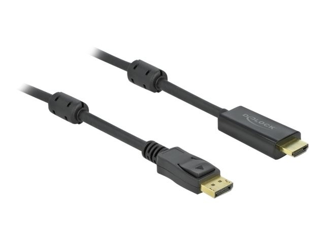 Delock Passives DisplayPort 1.2to HDMI Cable 4K 30Hz Cable 85961