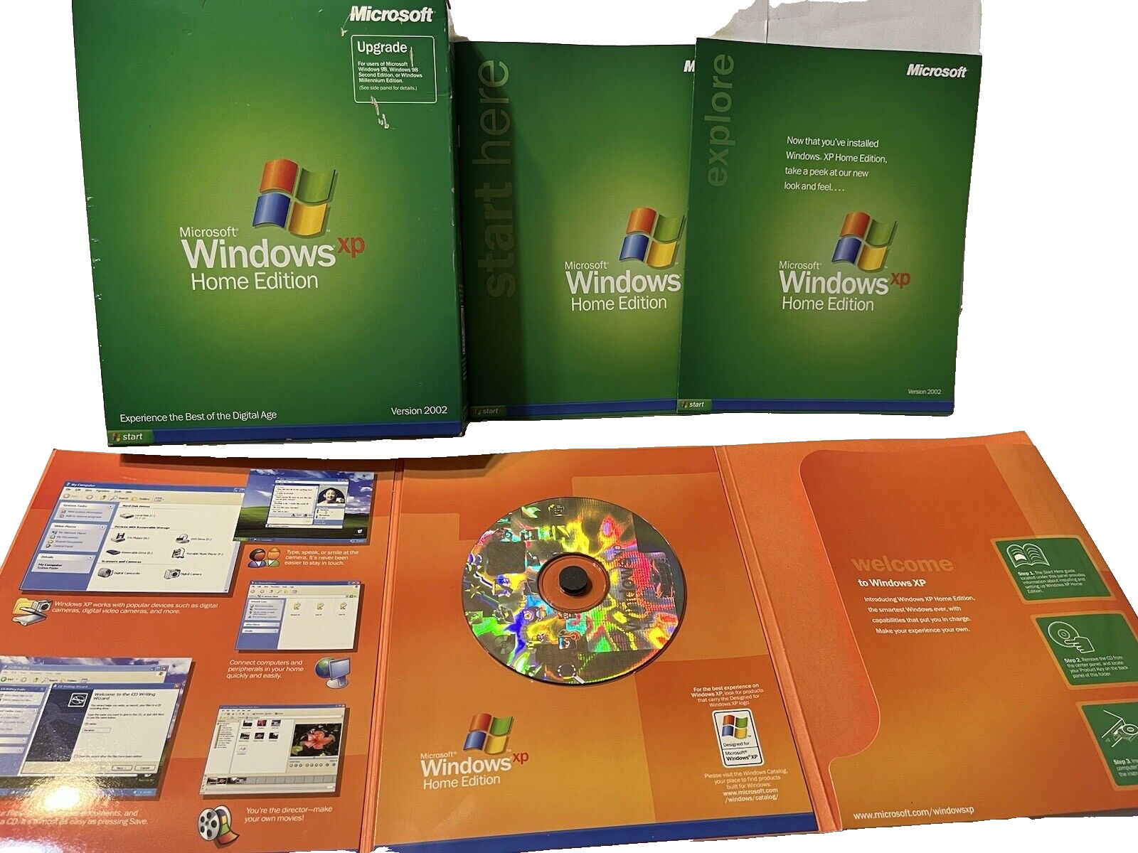 Microsoft Windows XP Home Edition - Upgrade N09-00050 English 2002