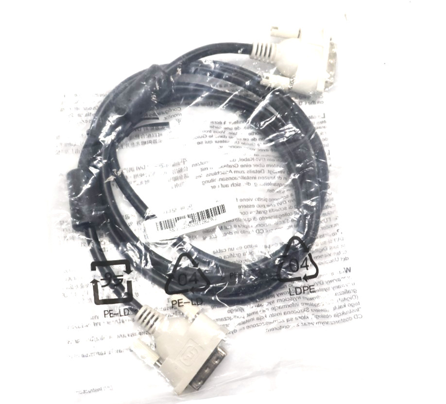 Hotron E246588 Black DVI-D Dual Link Cable Male to Male NEW