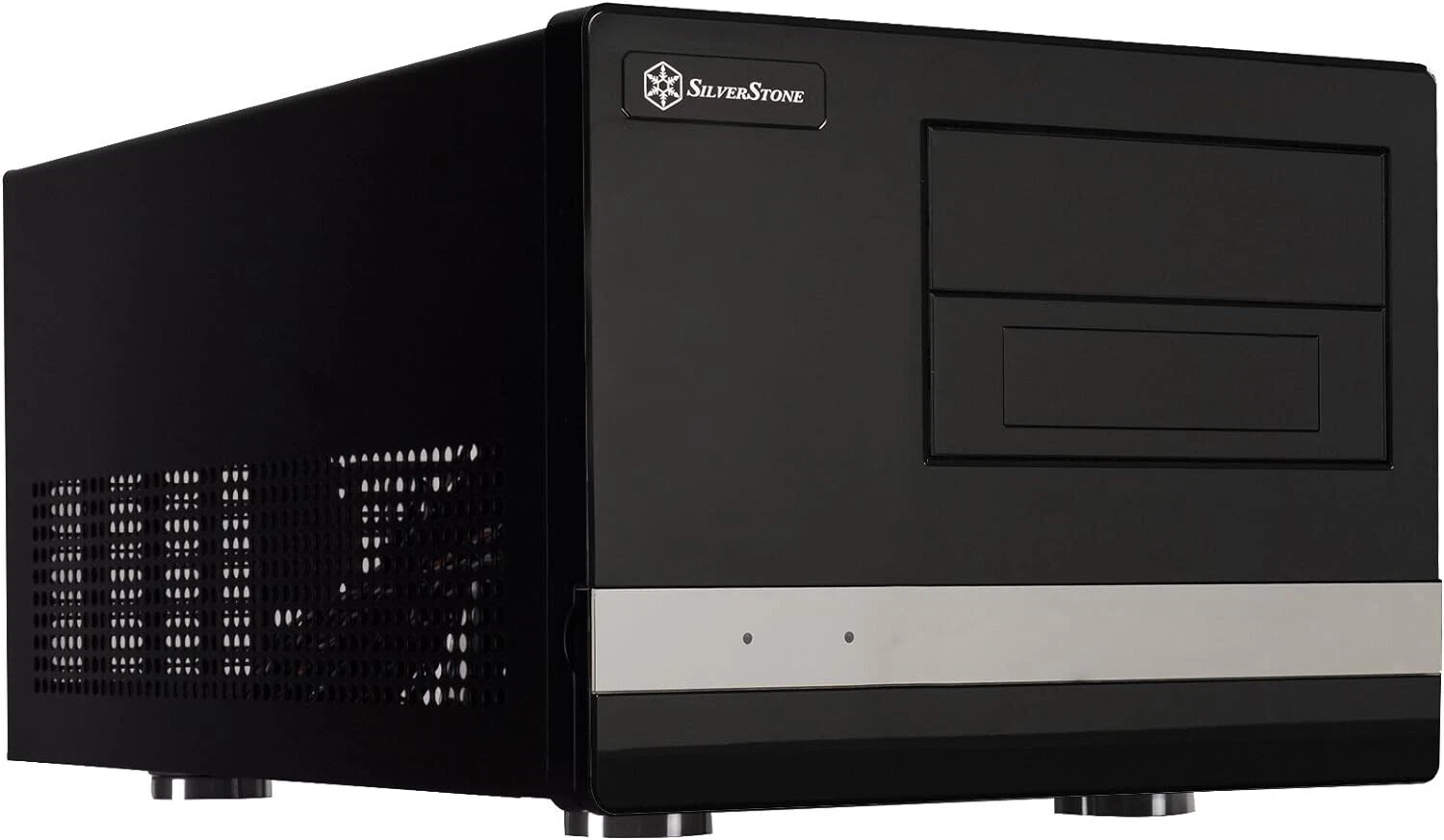 Silverstone Tek Micro-ATX Desktop Computer Case with Two USB3.0 Front Ports Case