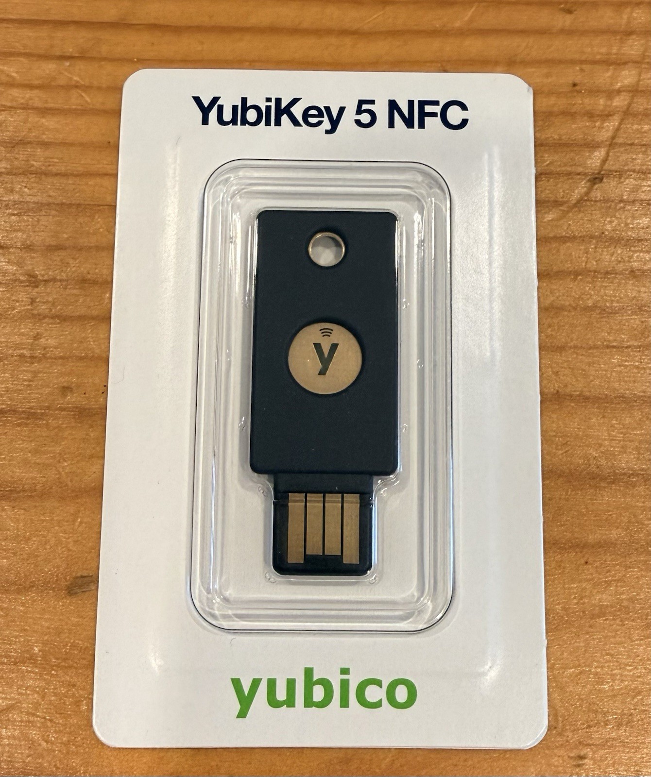 Yubico YubiKey 5 NFC (USB A) 2FA MFA Security Key