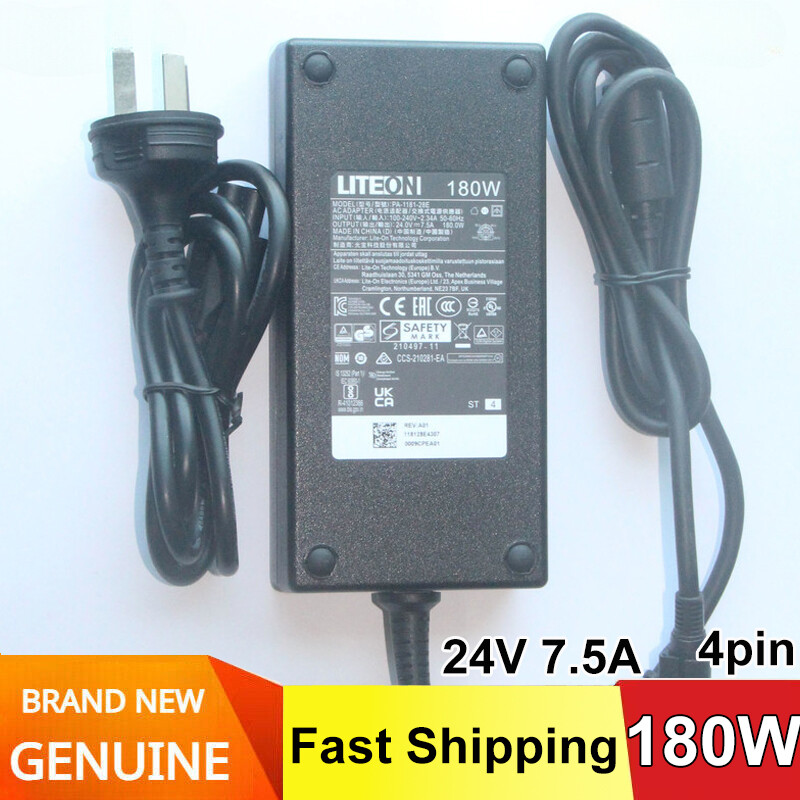 Original LITEON PA-1181-28E 180W 4PIN Power Adapter Medical Monitoring Charging