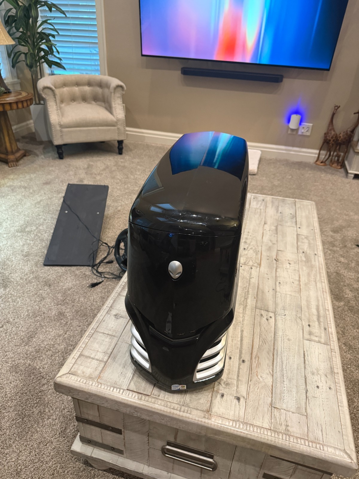 Vintage Alienware Area 51 7500 R3 Desktop Computer Case Black