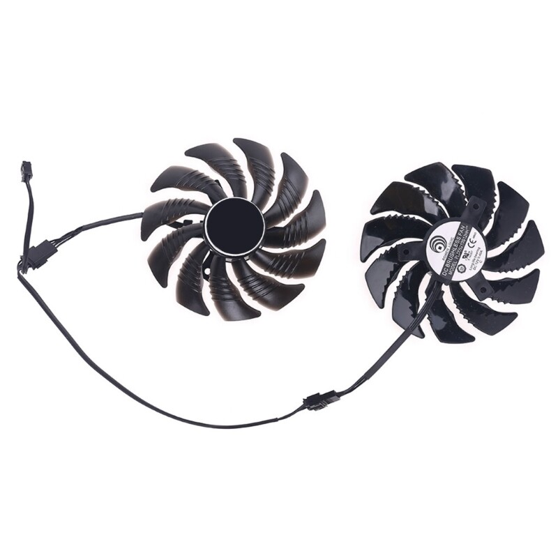 88mm PLD09210S12HH 4Pin Cooling Fan for GeForce 1660 Graphics Card