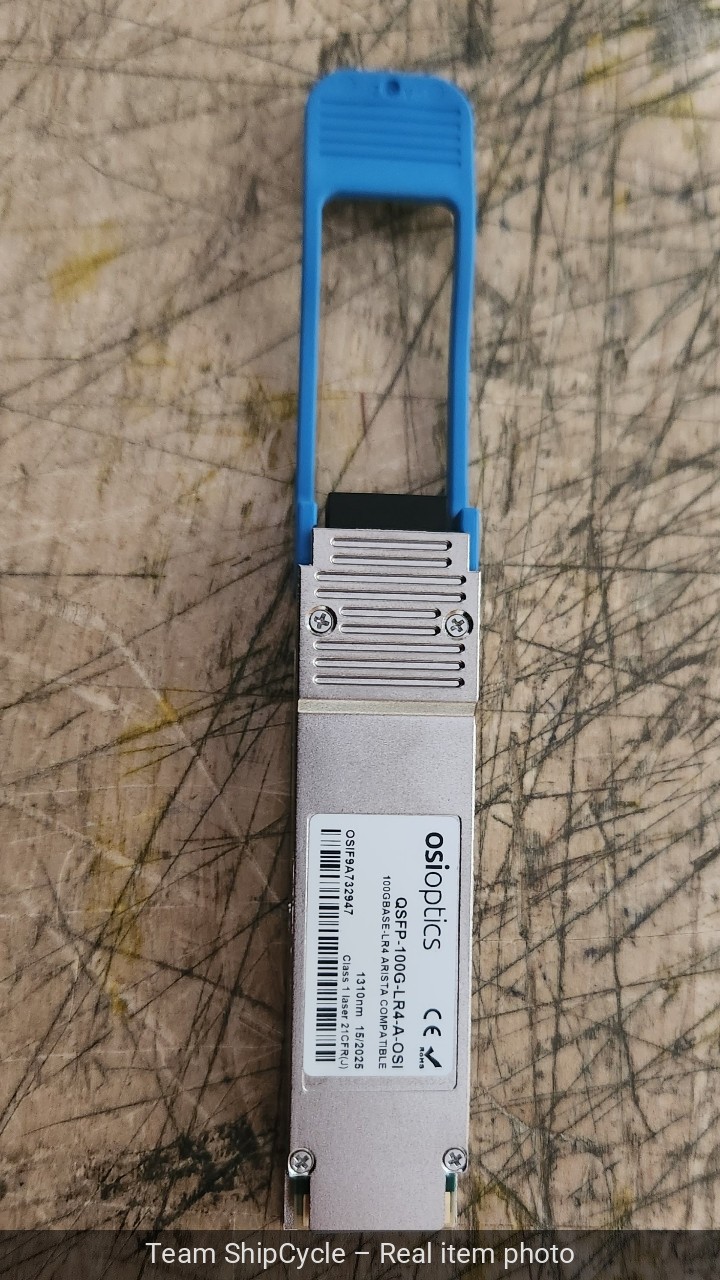 U92438 Cisco QSFP100GLR4S QSFP 100GBASELR4 SARISTA Class Transceiver Mod G1N