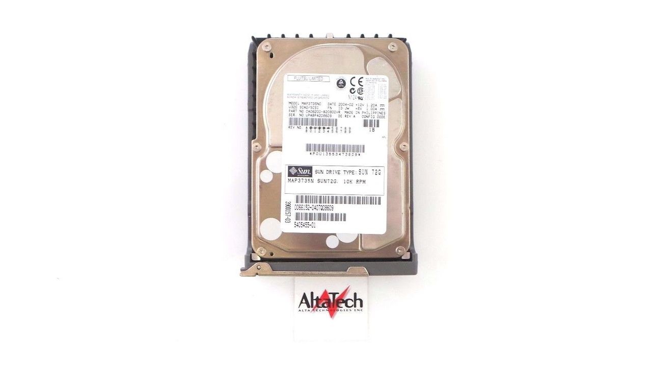 Sun Microsystems 540-5455 73.4GB 10K U320 SCSI 3.5" LFF HDD Hard Disc Drive