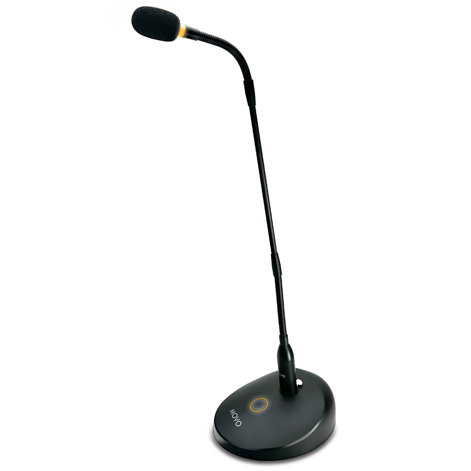 Movo GM-9 Professional 18-inch Gooseneck XLR Podium Microphone