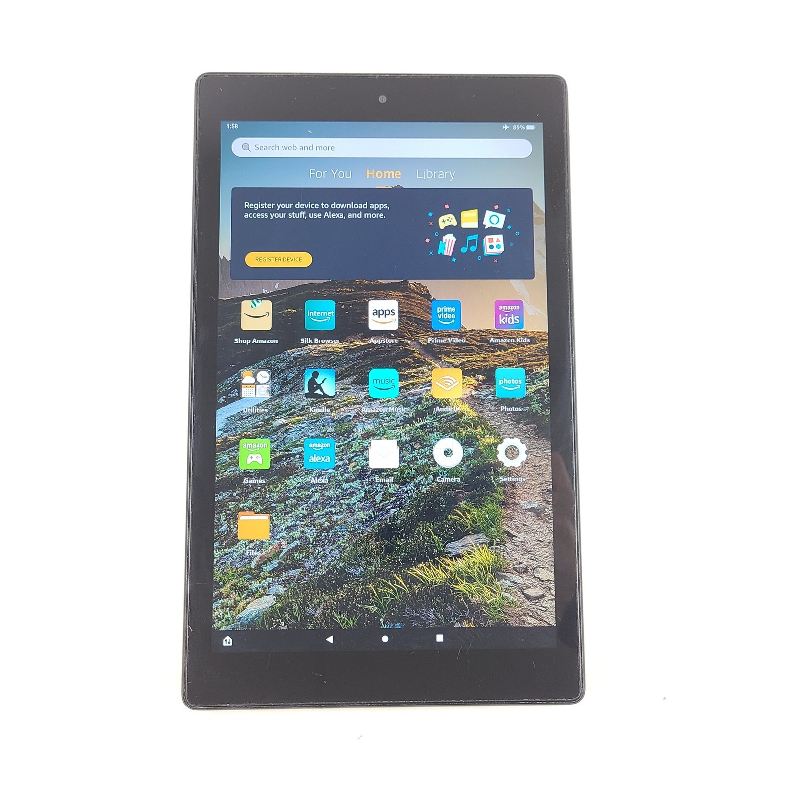 Amazon Kindle Fire HD 10 9th Gen 32GB Wi-Fi 10" Tablet Black READ1