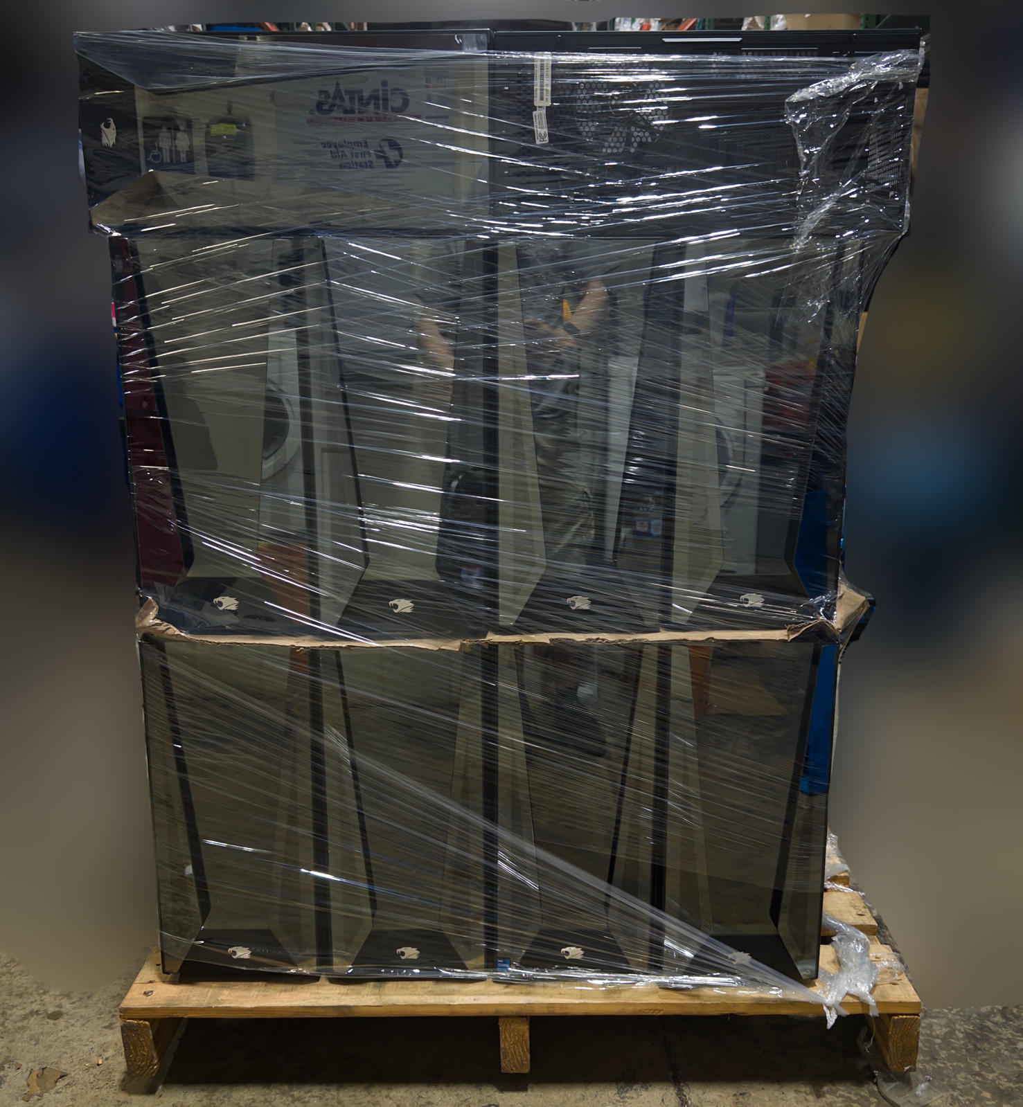 (LOT 20) iBUYPOWER i-Series Mid Tower RGB Gaming Case with 4 Fans READ