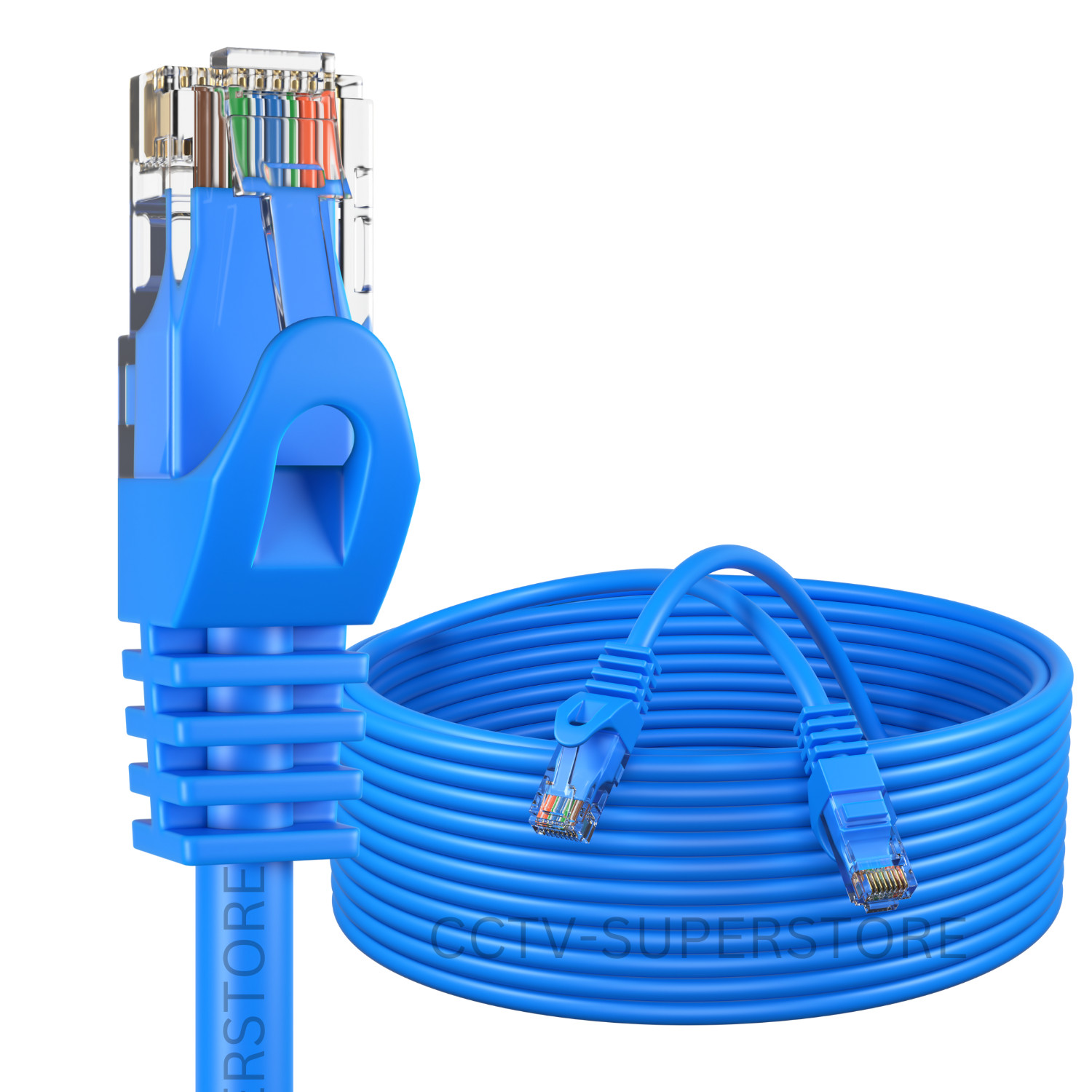 Cat5e Cat6 Ethernet Internet LAN Network Cable Router Blue White Black Grey lot
