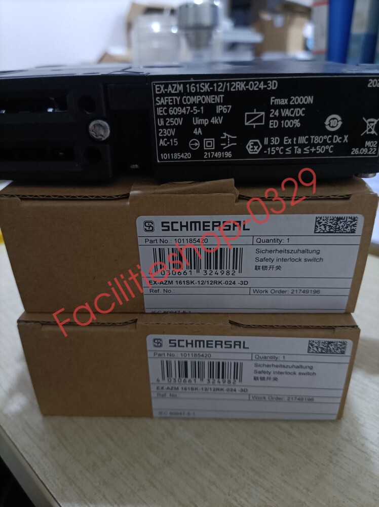 1pcs brand-new Schmersal 101185420 safety switch EX-AZM 161SK-12/12RK-024-3D