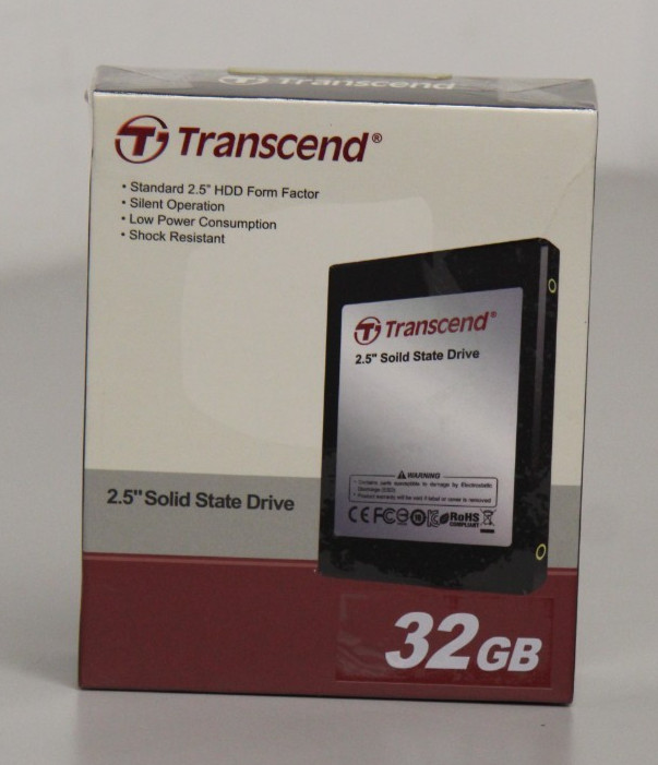 Brand New Old Stock Transcend 32GB MLC SATA 2.5'' TS32GSSD25S-M SSD