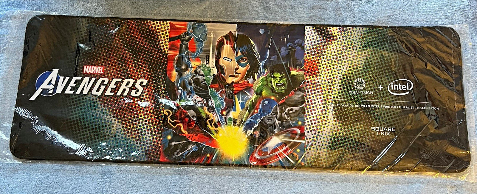 Marvel Avengers Intel Gaming Mouse Pad Extra Large Desk Mat XL Brand New Unused
