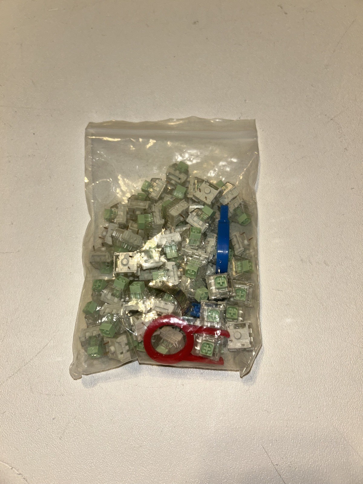 Kailh Box Jade Switches for Mechanical Gaming Keyboard,3-Pin 50gf Clicky/lube...