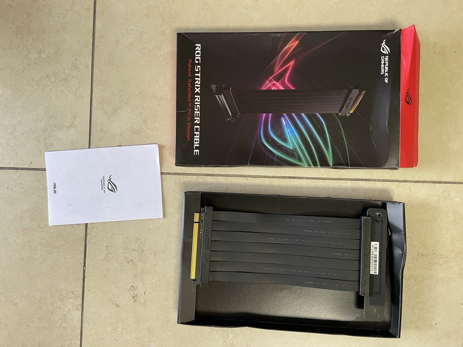ASUS ROG Strix Riser Cable PCI-E 3.0 x16 (90DC0080-B09000) High Speed