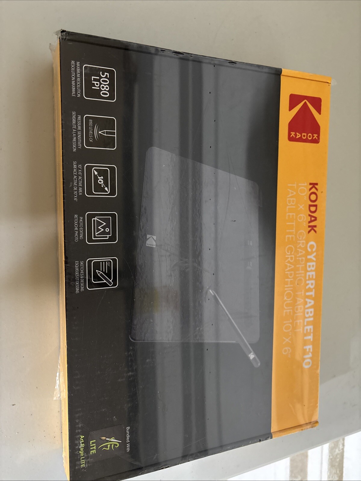 NEW UNOPENED KODAK CYBERTABLET F10 10x6 GRAPHIC TABLET