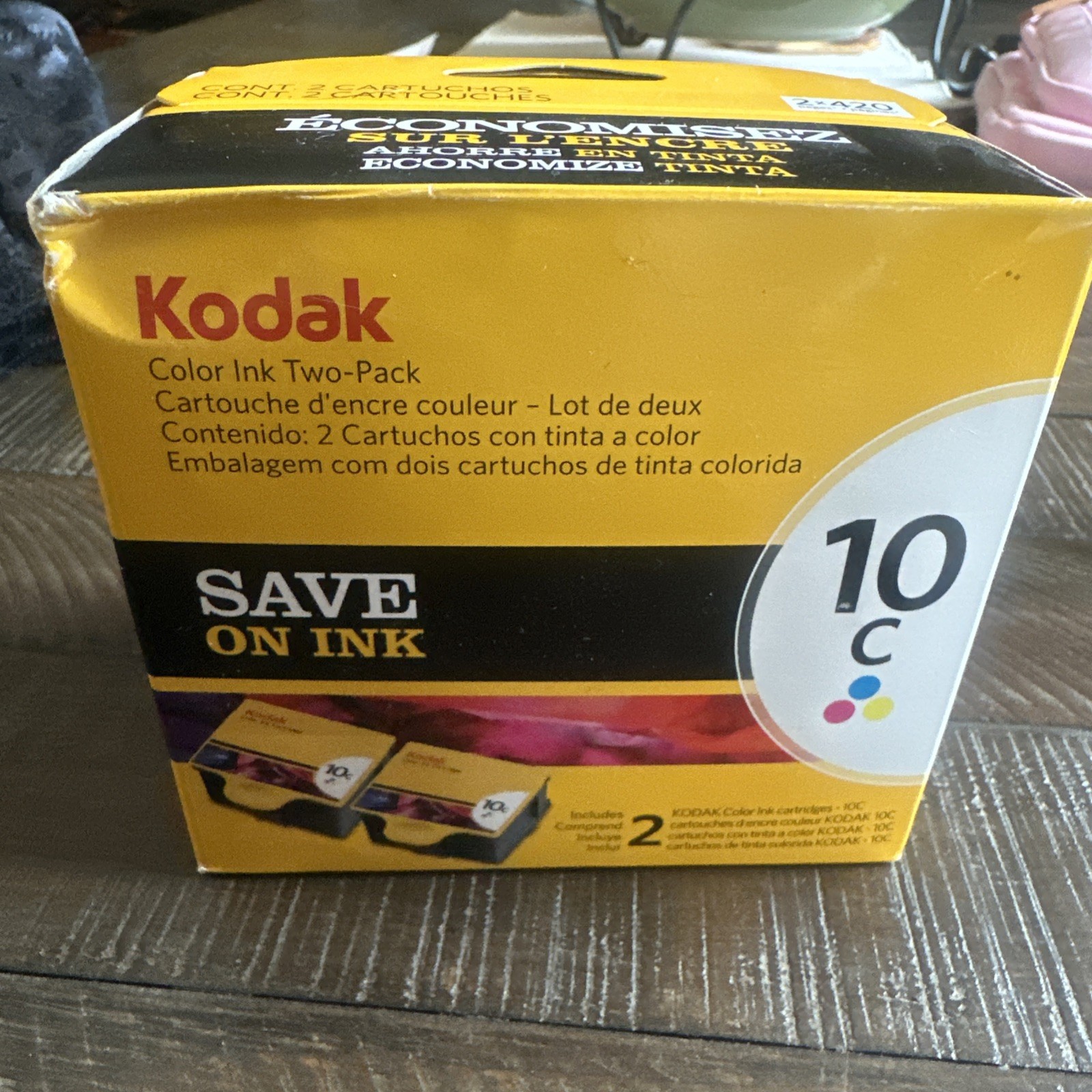 Genuine Kodak Color Ink Twin Pack 10C NEW 2x420 Kodacolor Technology