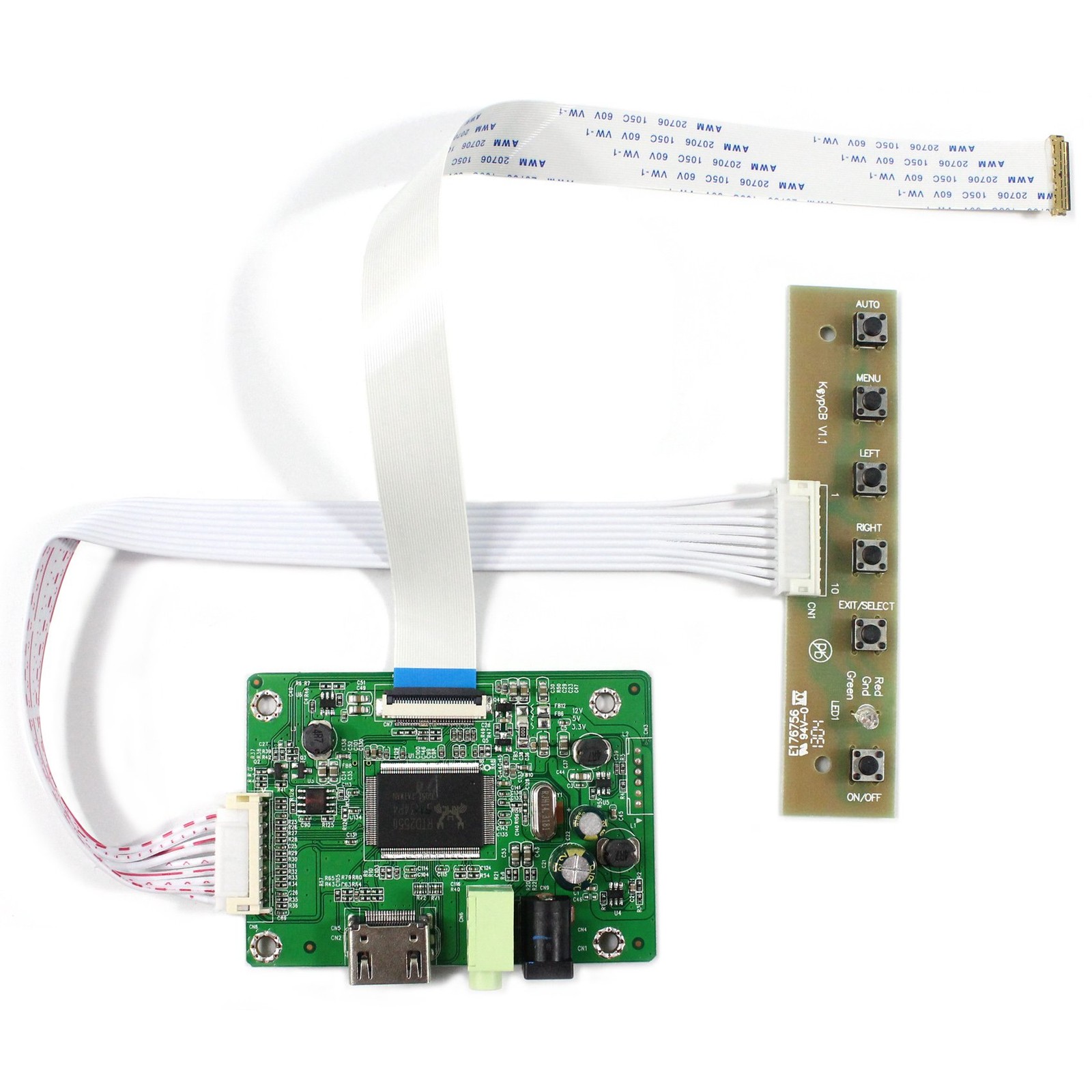 Controller Driver Board For 11.6 13.3 14 15.6 Inch 1920x1080 30 Pin eDP Screen