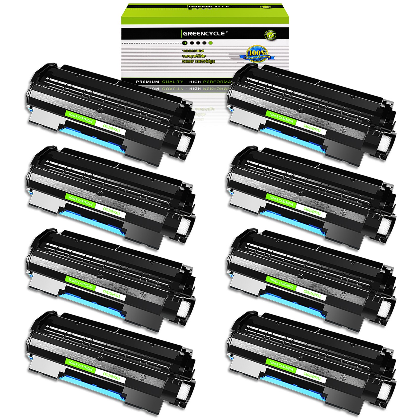 8PK C106 0264B001 Toner Cartridge For Canon ImageClass MF6550 6530 MF6560 MF6595