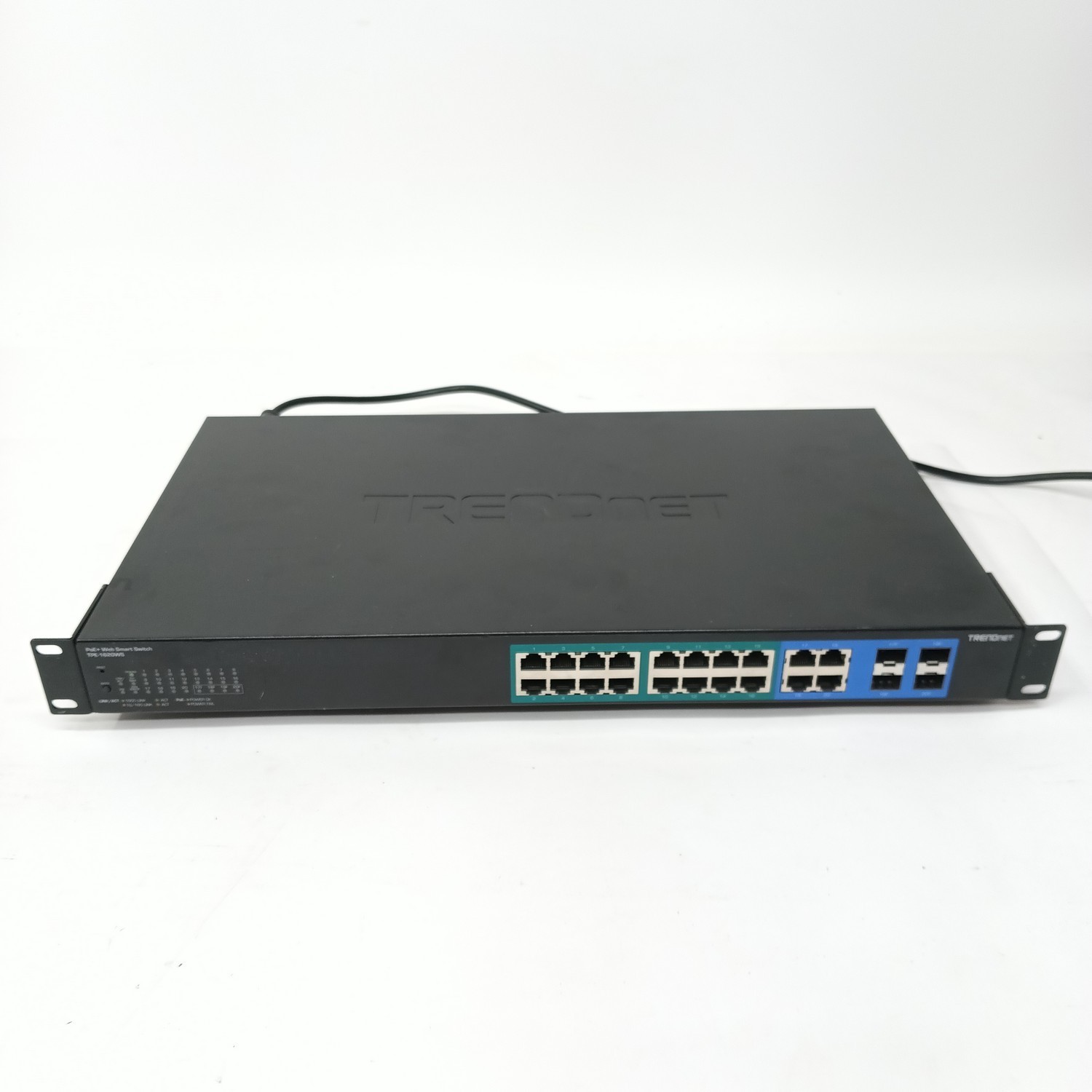 TRENDnet PoE+ Web Smart Switch TPE-1620WS 16-Port Gigabit Ethernet Switch