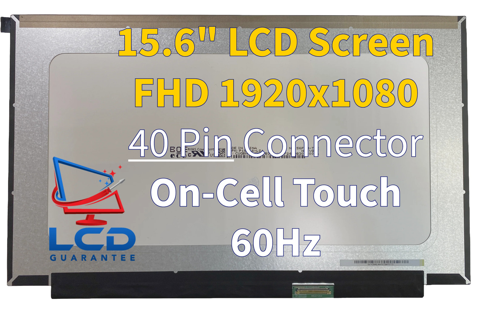 HP 15-FD0586NR 15.6" FHD 60Hz On-Cell Touch Laptop LCD Screen