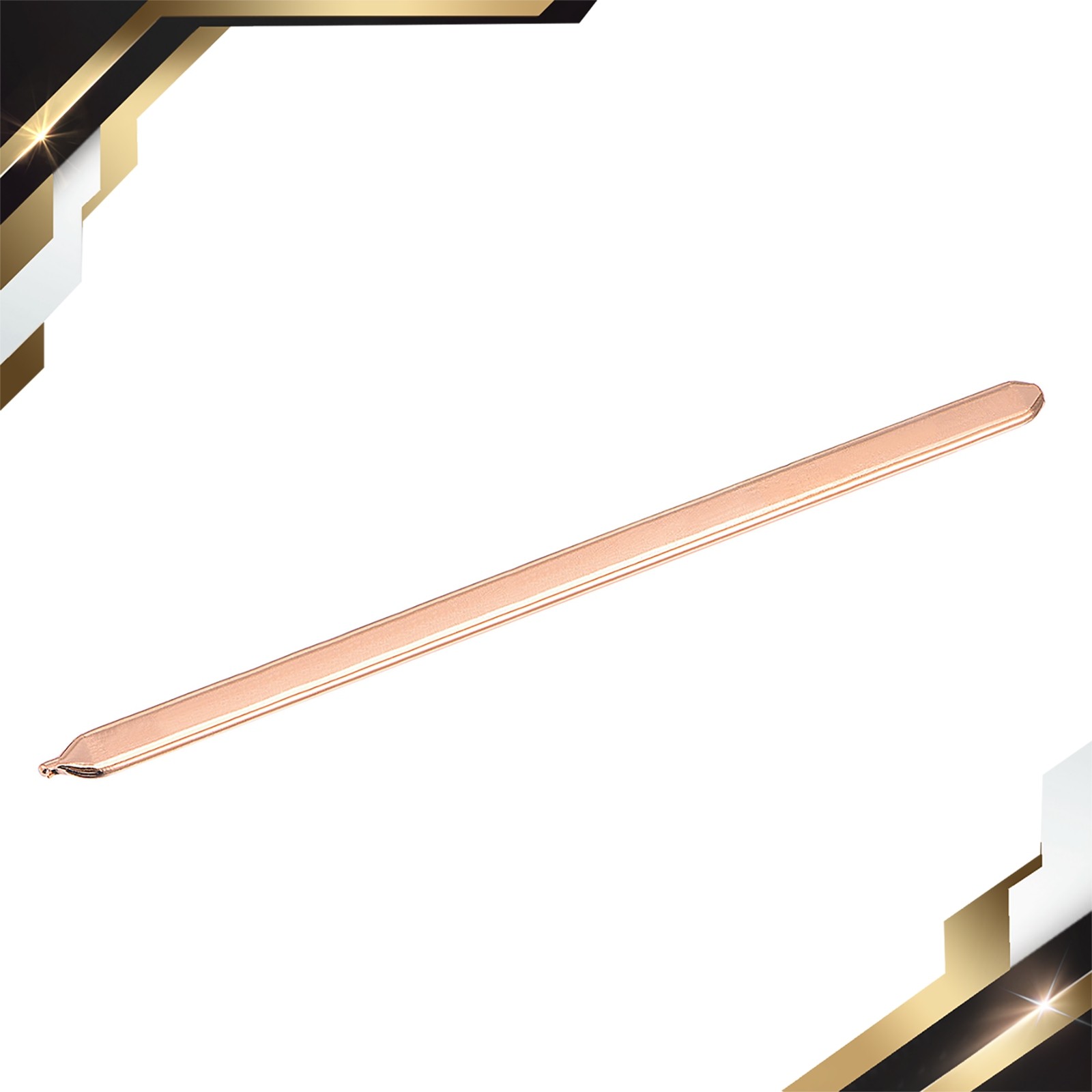 Copper Flat Heat Pipe for Cooling Laptop CPU GPU Heatsink 180x8x3mm