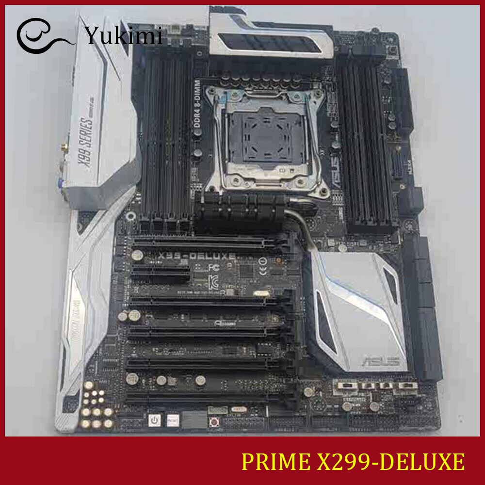 FOR ASUS X99-DELUXE DDR4*8 LGA 2011-3 64GB HDMI DVI Motherboard Test OK