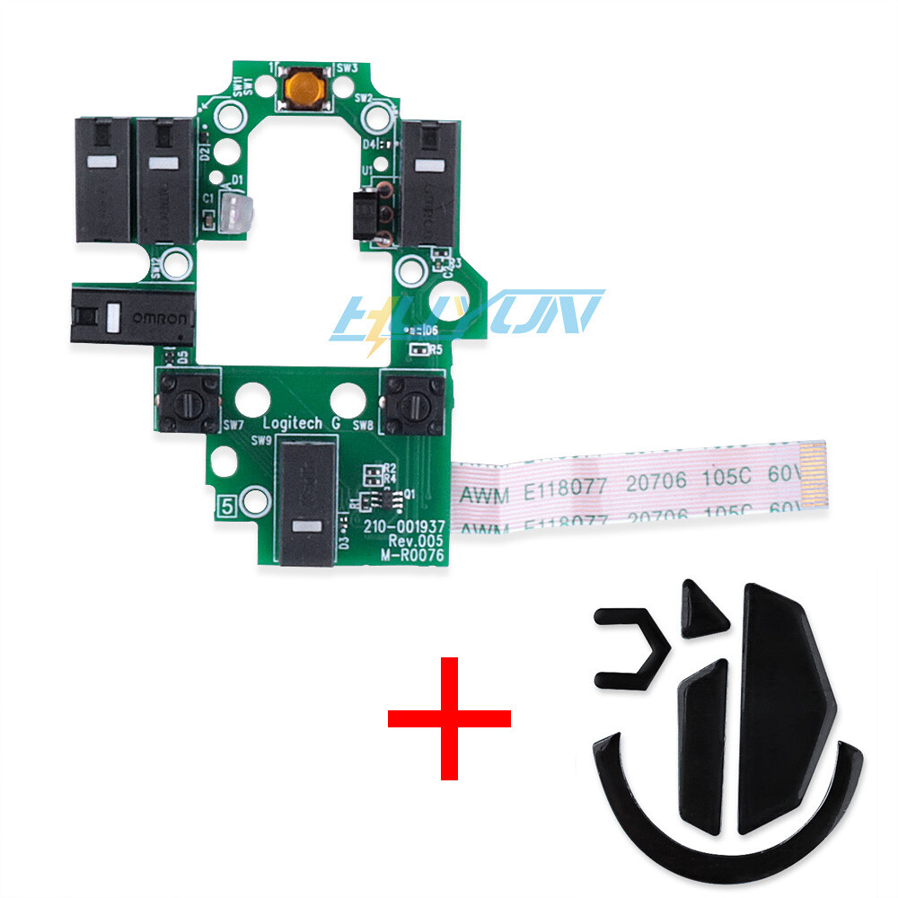Repair Parts of Motherboard Microswitch Plate for Logitech G502 Wireless Mouse