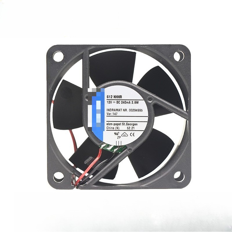 Ebmpapst Fan 612NHHR Axial Fan 60*60*25mm DC12V 2.9W High Air Volume Case Fan
