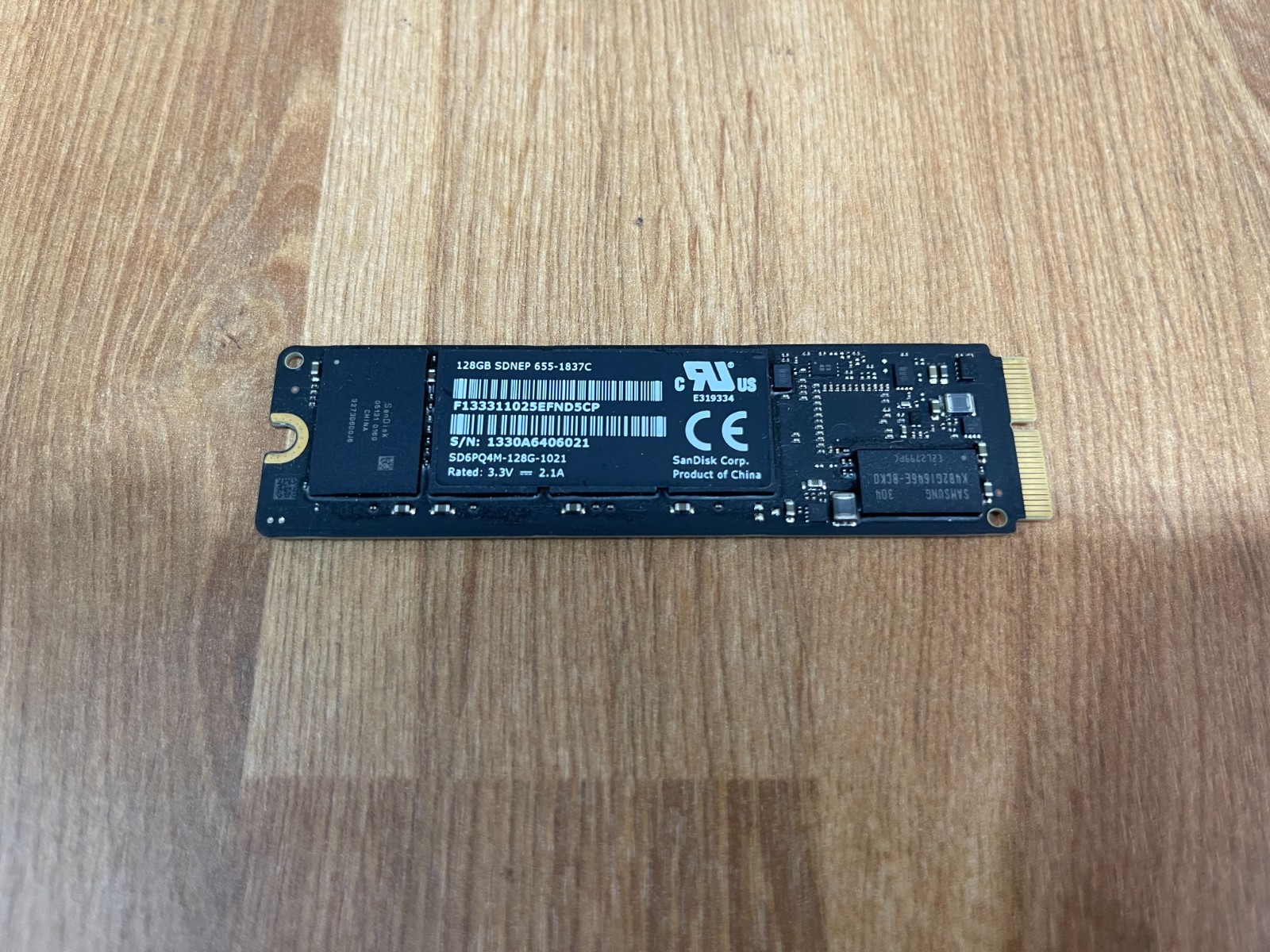 SanDisk 128GB SSD Model SD6PQ4M-128G-1021