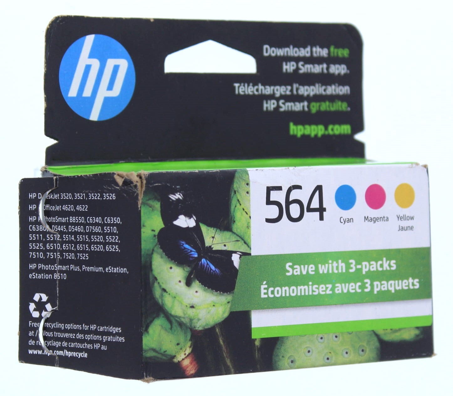 HP 564 Tri-Color Ink Cartridge (Expired)