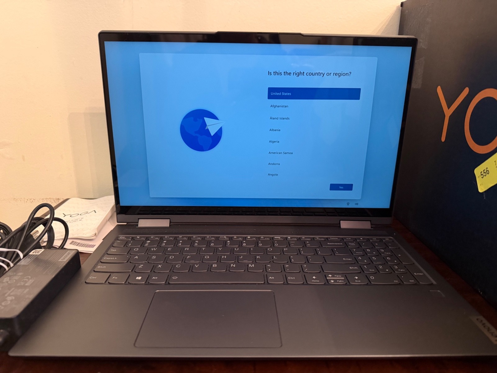 Lenovo Yoga 7i 15ITL5 15.6" Core i5-1135G7 8GB 256GB SSD - Slate Grey with Box