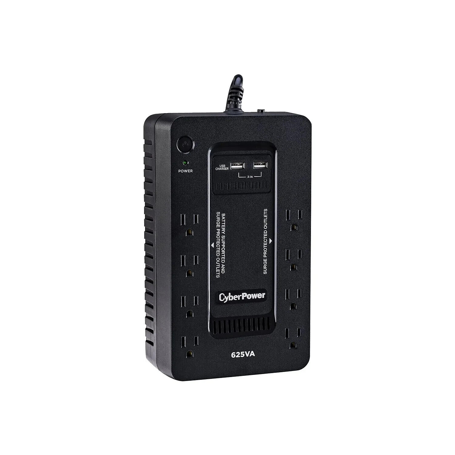 CyberPower Standby Series 625VA 8-Outlet UPS Black (ST625U)