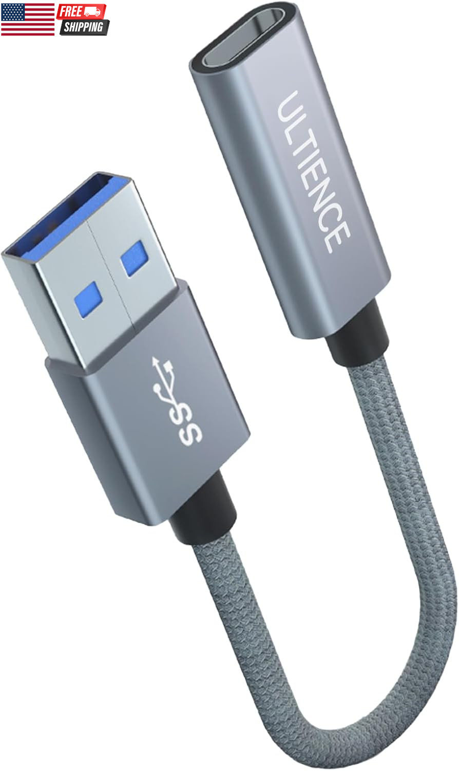 [10Gbps] High-Speed a to C Adapter with USB to USB C Cable, Female – 60W Fast Ch