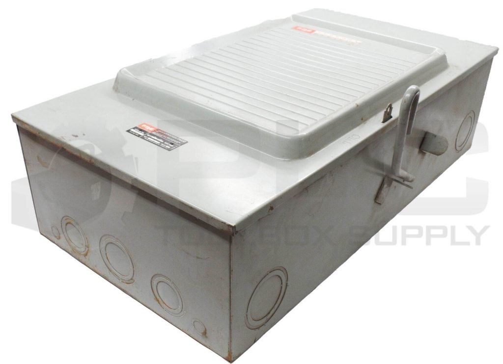 NEW FEDERAL PACIFIC 3432 ENCLOSED SWITCH 400A 3P 240VAC 50HP Y35214X-10 *READ*