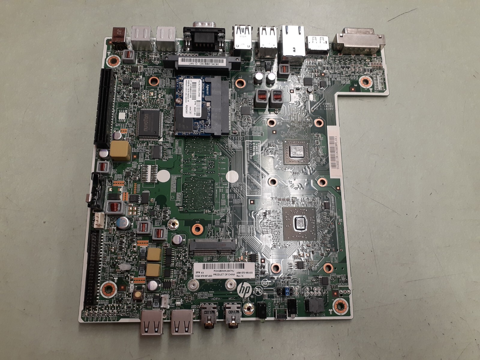 HP Mini 675186-005 REV N Motherboard 11042-3 / 4GB