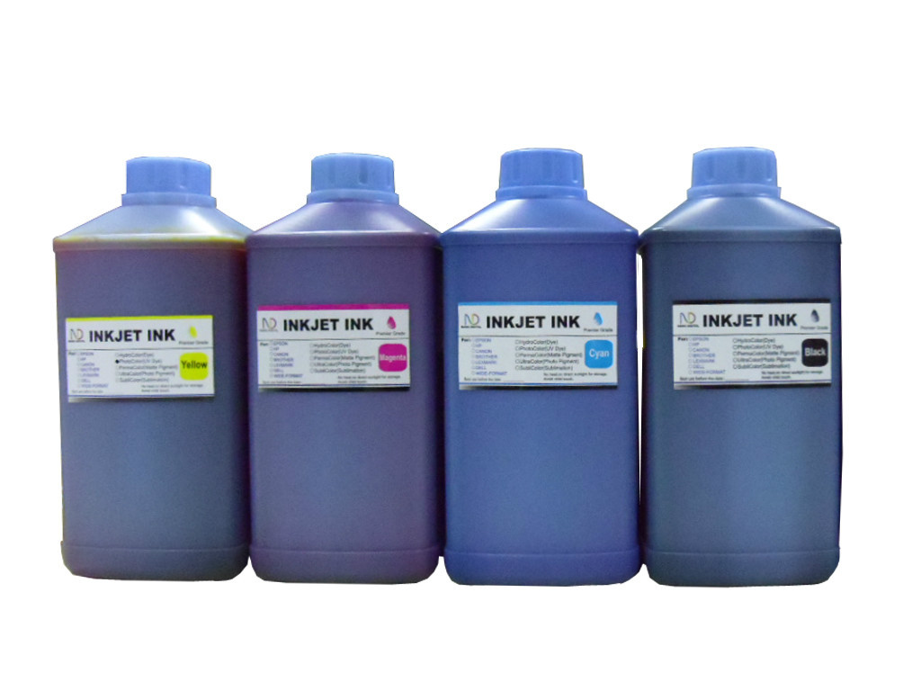 4 Quart ND® bulk refill Dye ink for HP all inkjet Printers