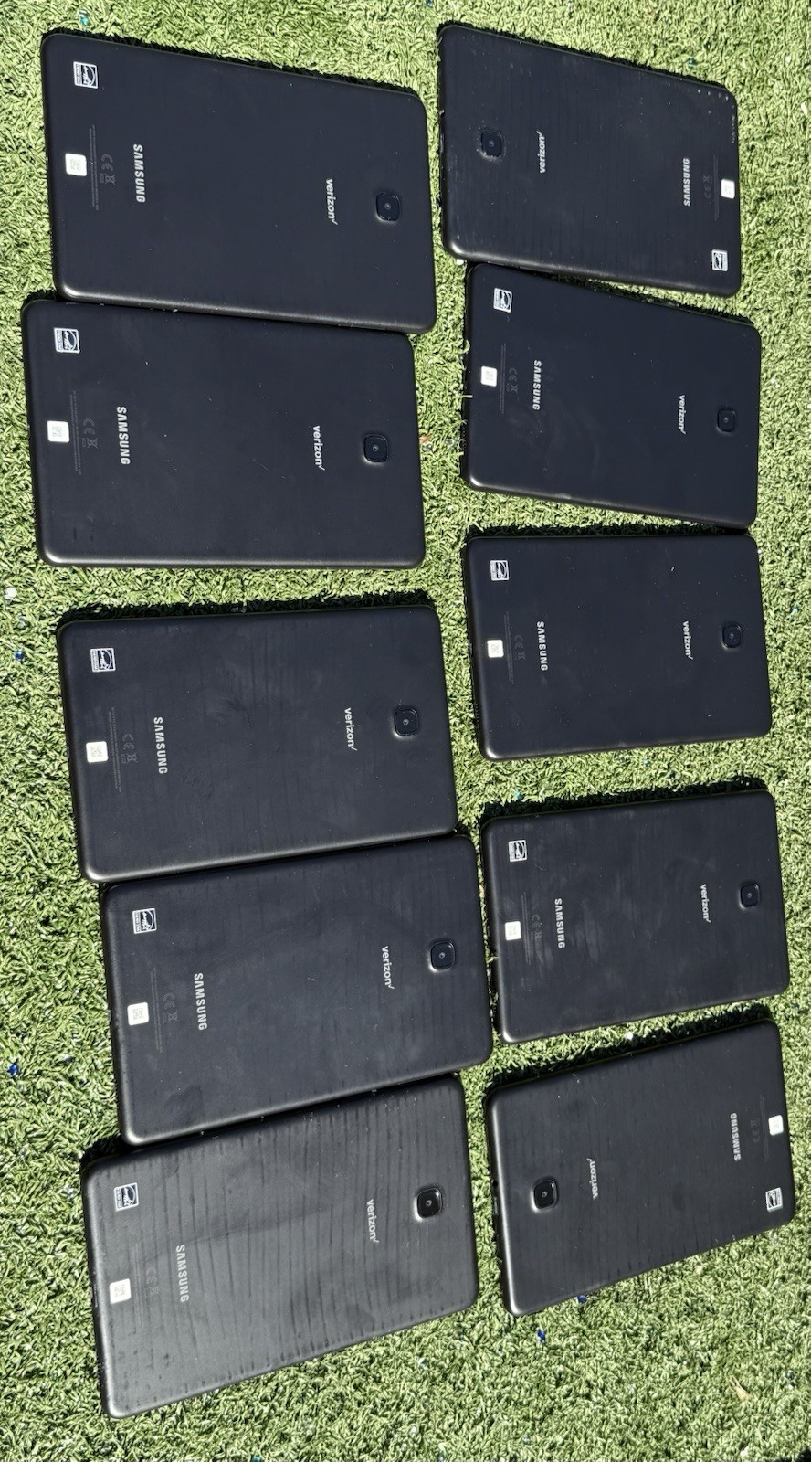 Lot of 10 Samsung Galaxy Tab A 8.0 Verizon LTE Tablets Parts Repair