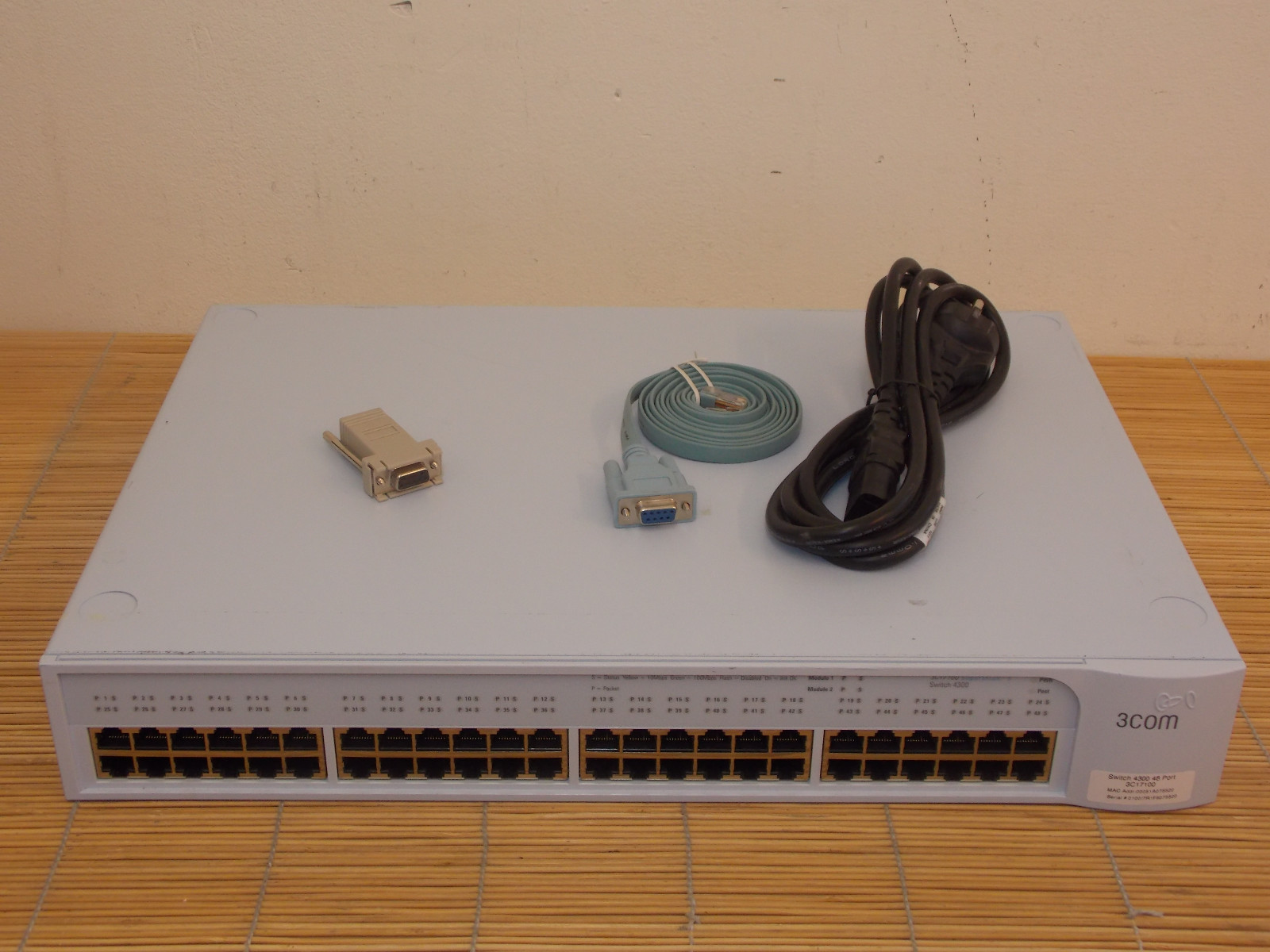 3C17100 3Com SuperStack 3 Switch 4300 48-Port Fast Ethernet