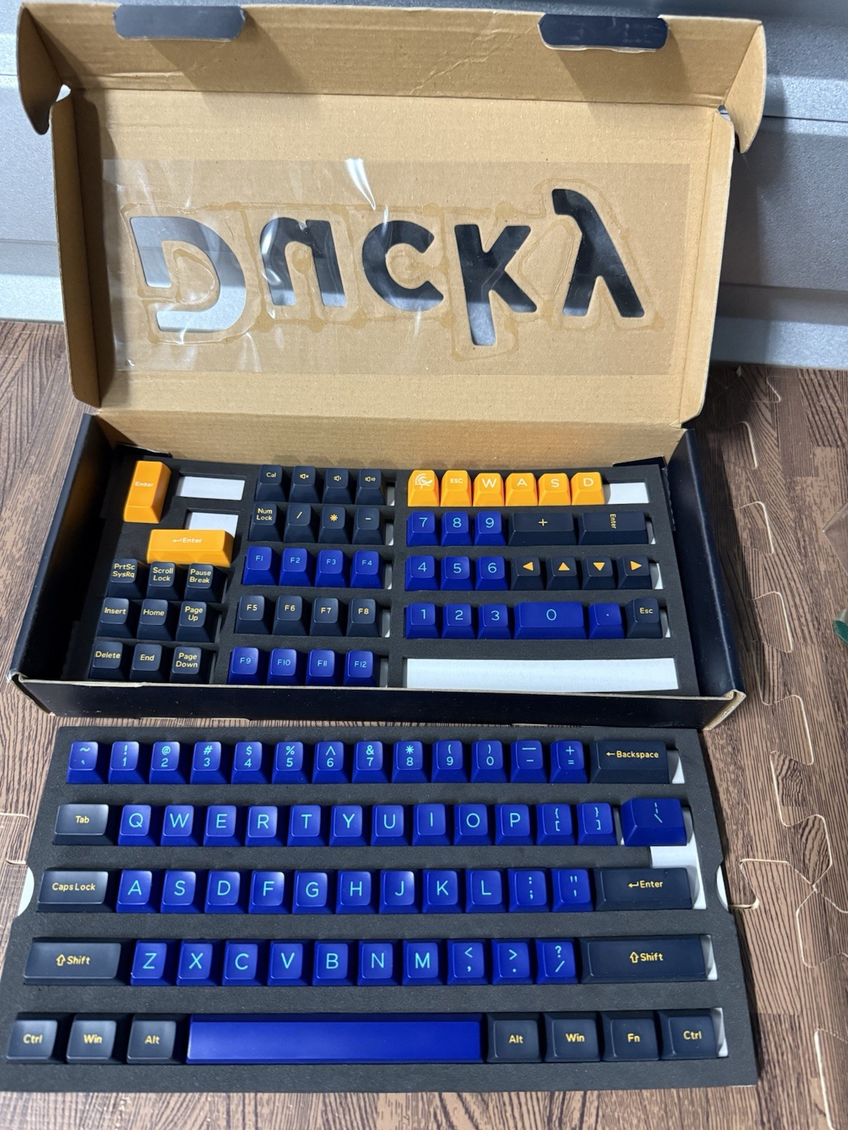 Hardcap x Ducky Cotton Candy 108 Key SA Profile Double Shot ABS Keycap Set