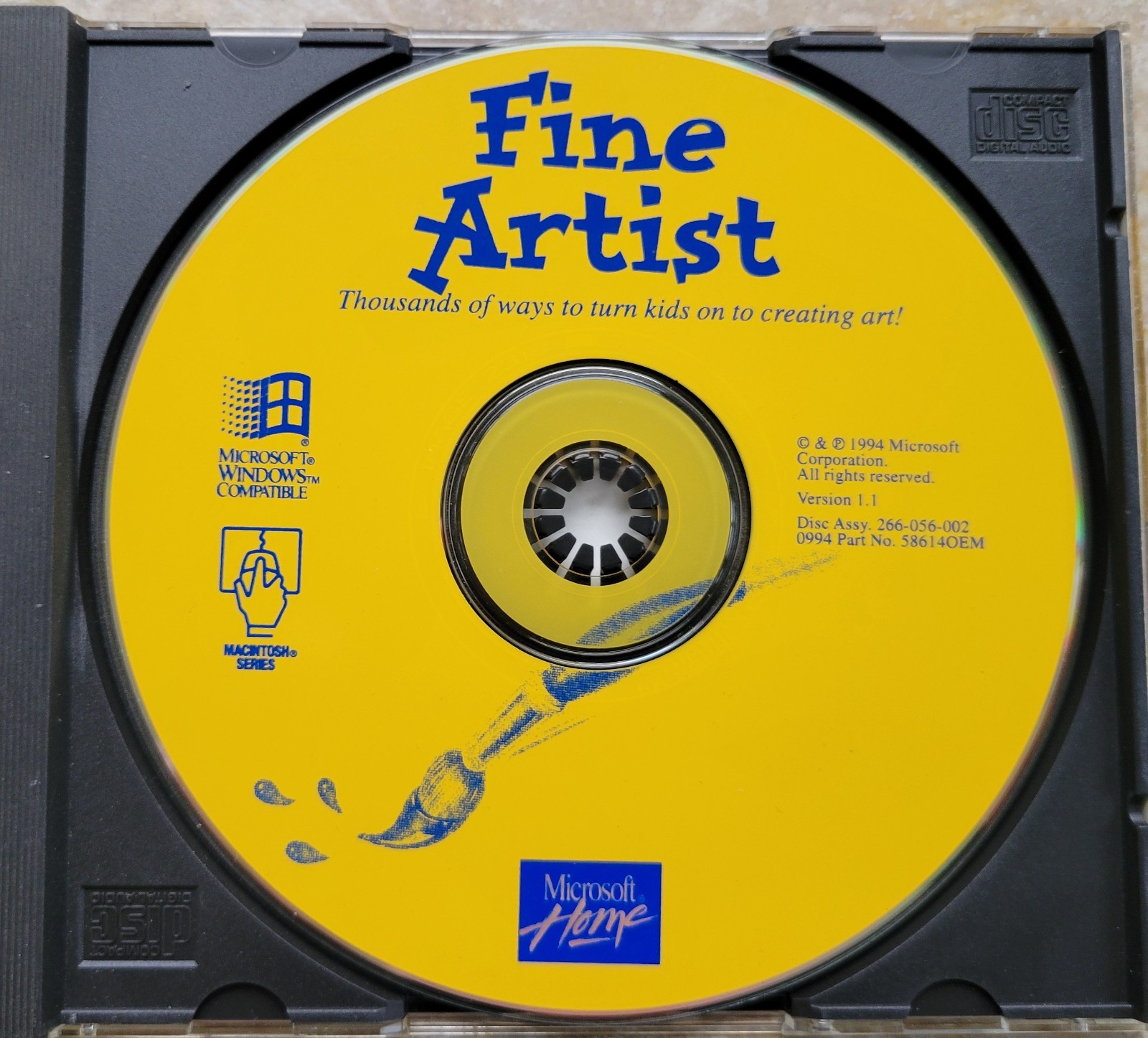 Vintage - Microsoft Home, Fine Artist