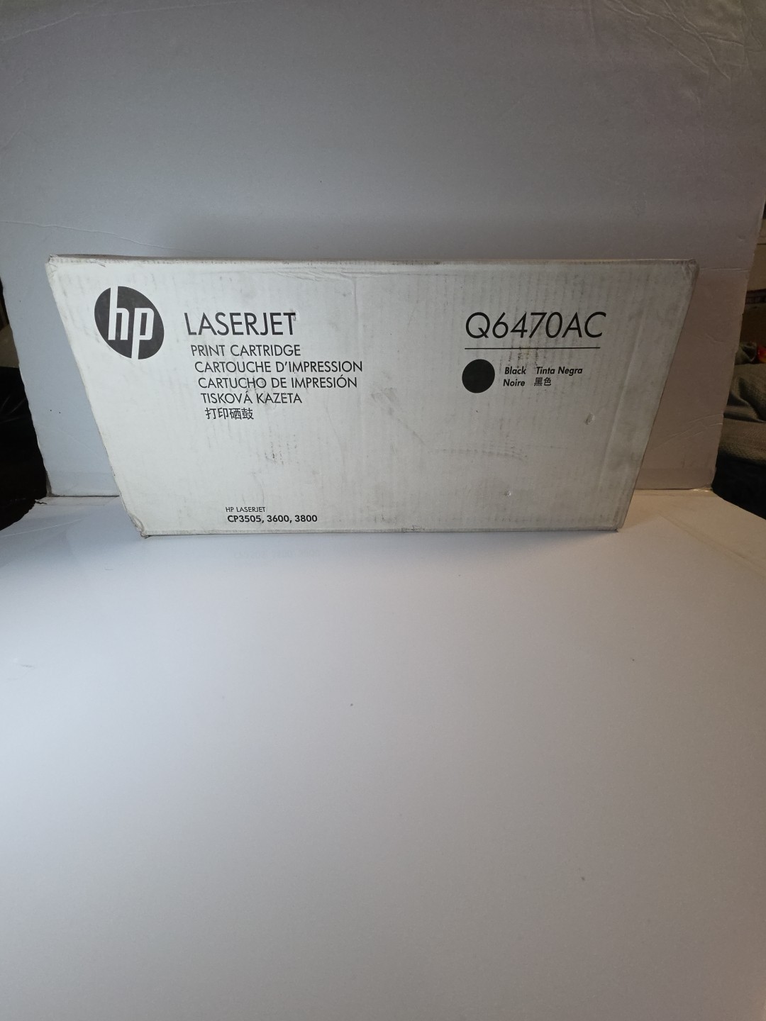 HP Q6470AC (501A) Black Standard Capacity Toner Cartridge