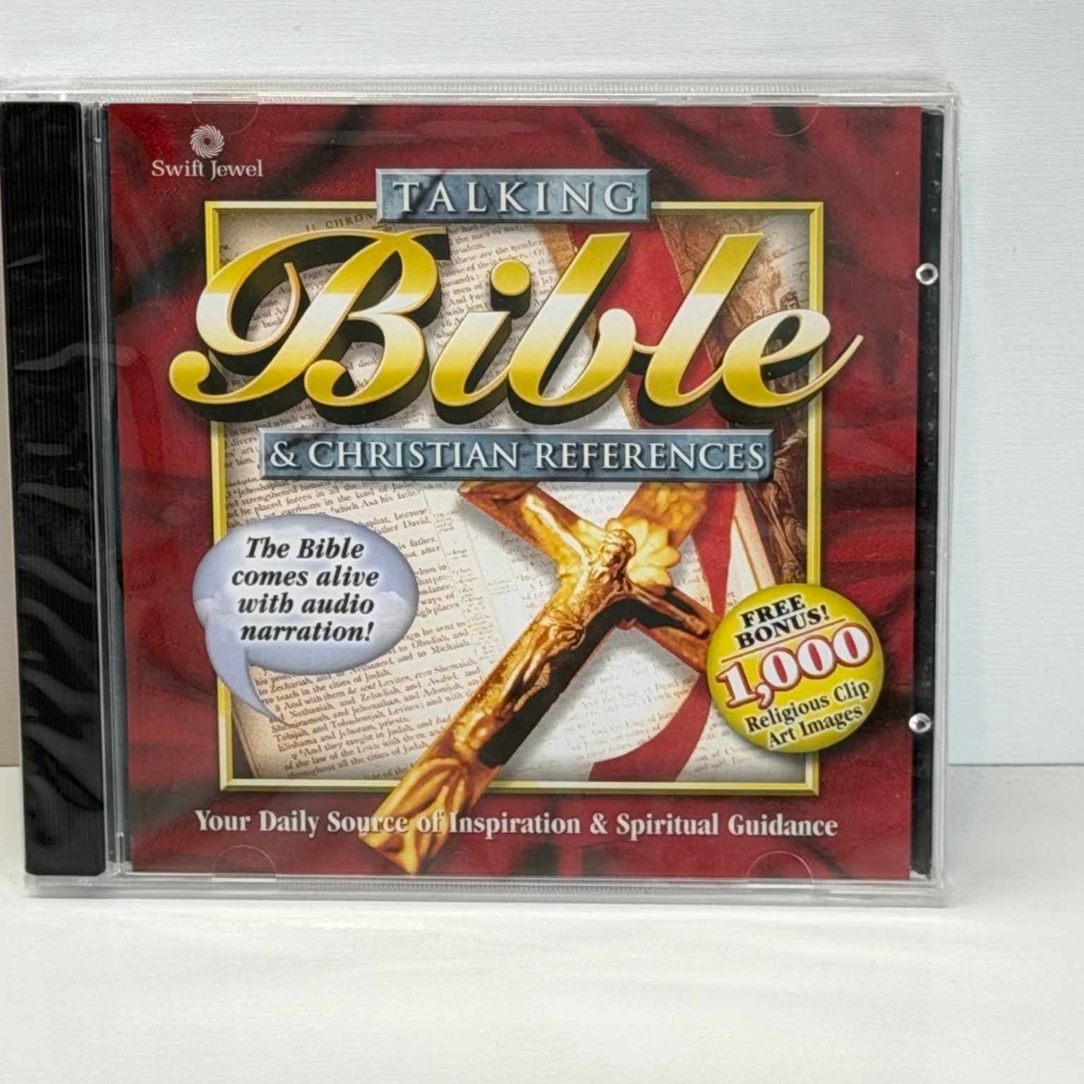 Talking Bible Christian References Software CD Windows 98+ CDR739 Swift Jewel