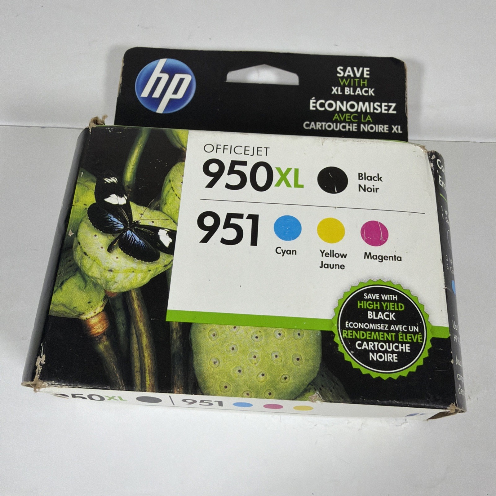 HP 950XL/951 (C2P01FN) Black/Cyan/Magenta/Yellow Ink Cartridge Exp July 2015