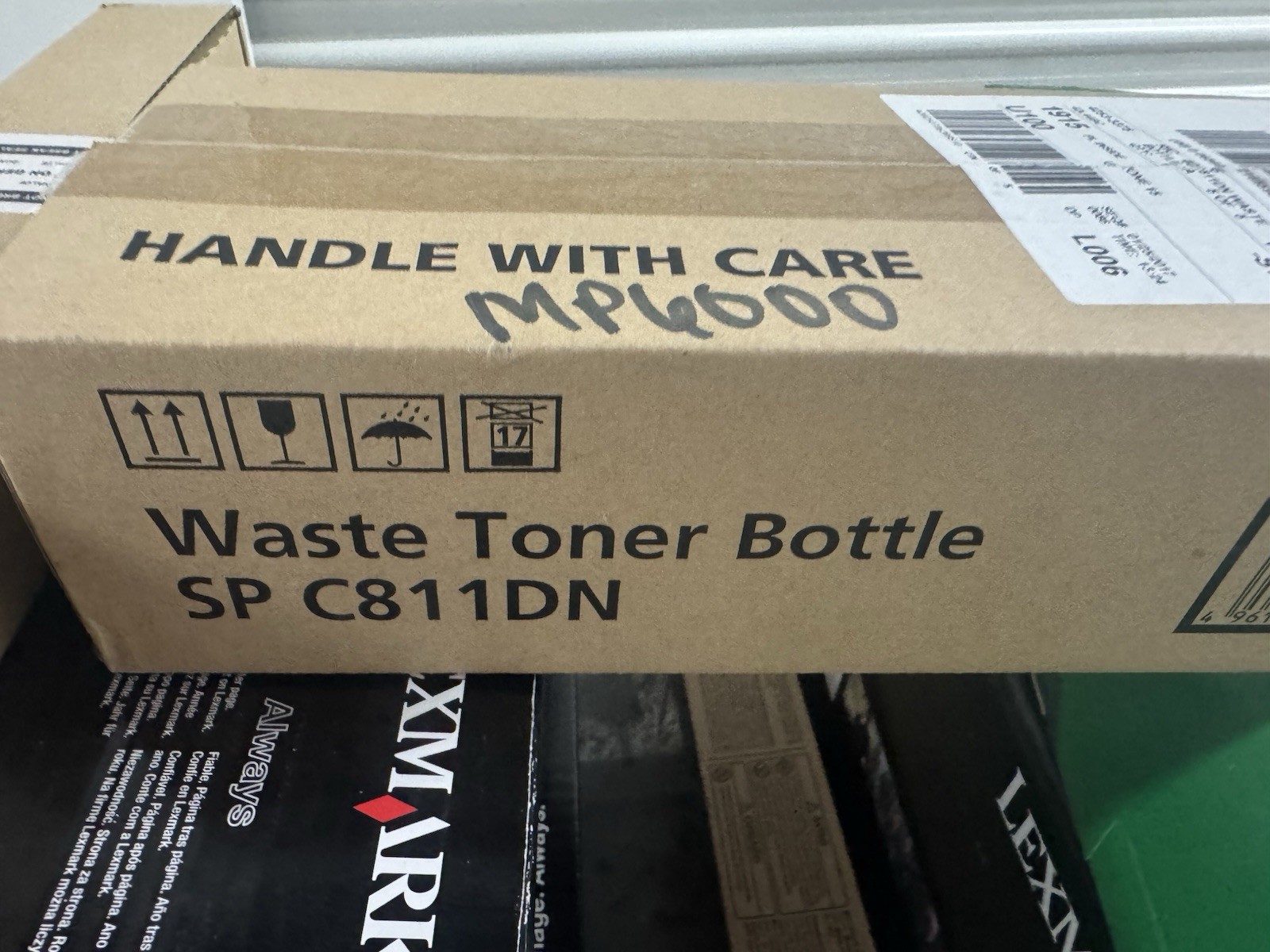 Genuine Ricoh 402716 Waste Toner Bottle Container Type SP C811DN