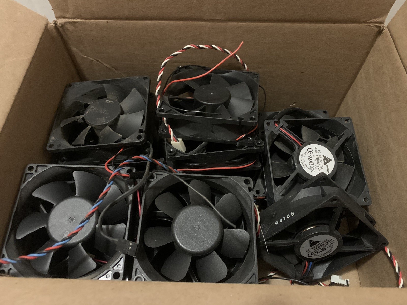 Fan Muffin Cooling DC 12V DC12V 80mm 80x80x25 Mixed Lot Of 20