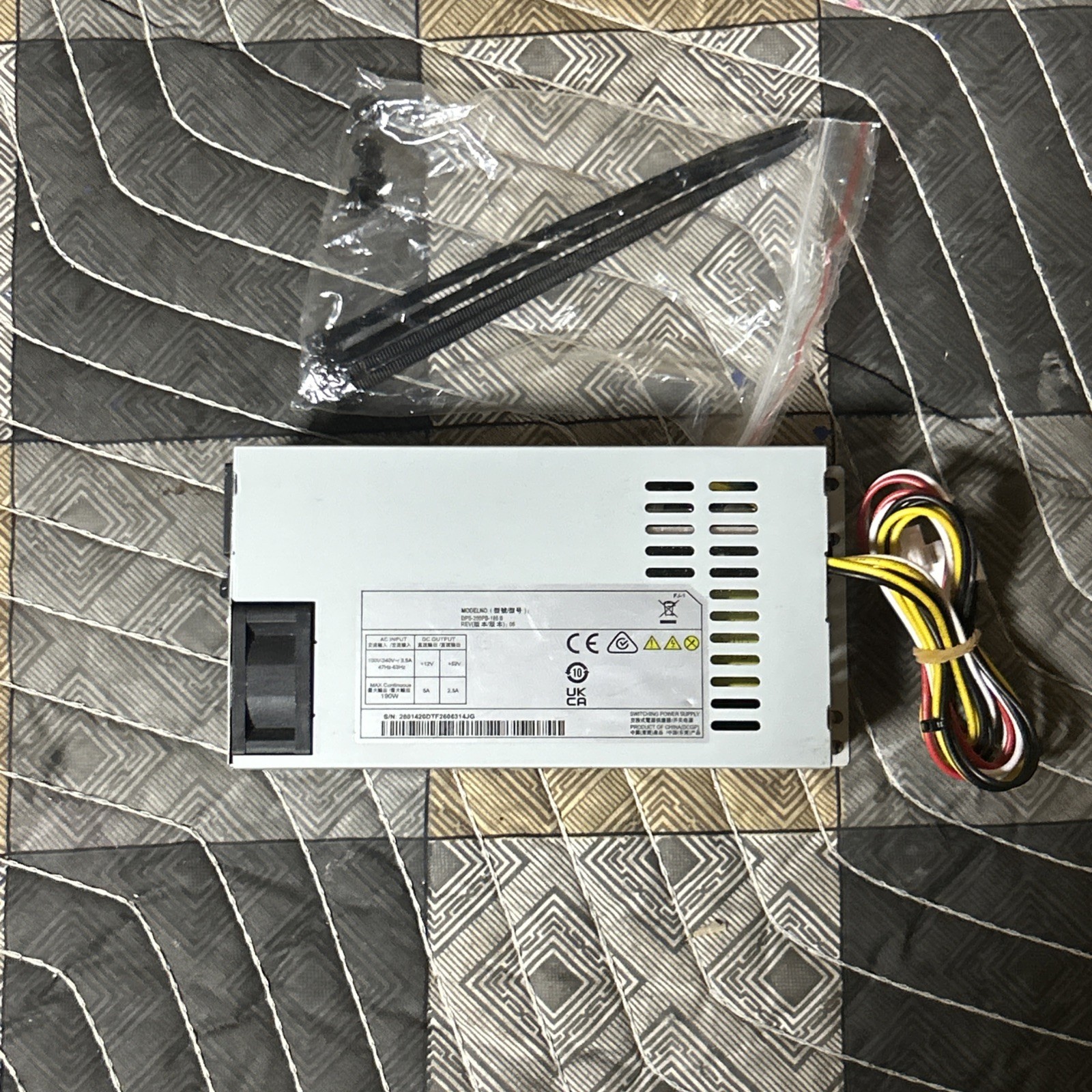 190W Power Supply DPS-200PB-185 B for 100-240V 35A 47-63HZ 