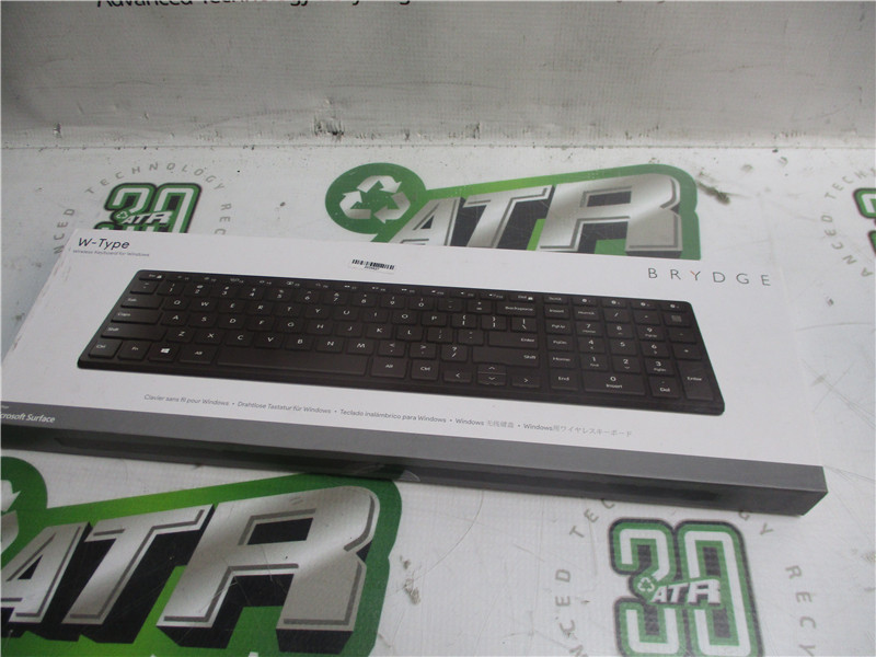 Brydge BRY7301-B Wireless Keyboard W-Type Bluetooth 5.1 Full QWERTY New in Box