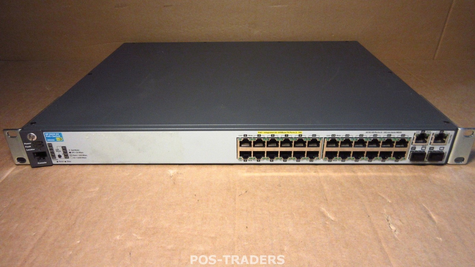 HP Enterprise ProCurve J9625A 2620-24-PoE+ Managed L3 PoE Switch Network